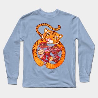 The Tiger Who Came To Tee Long Sleeve T-Shirt